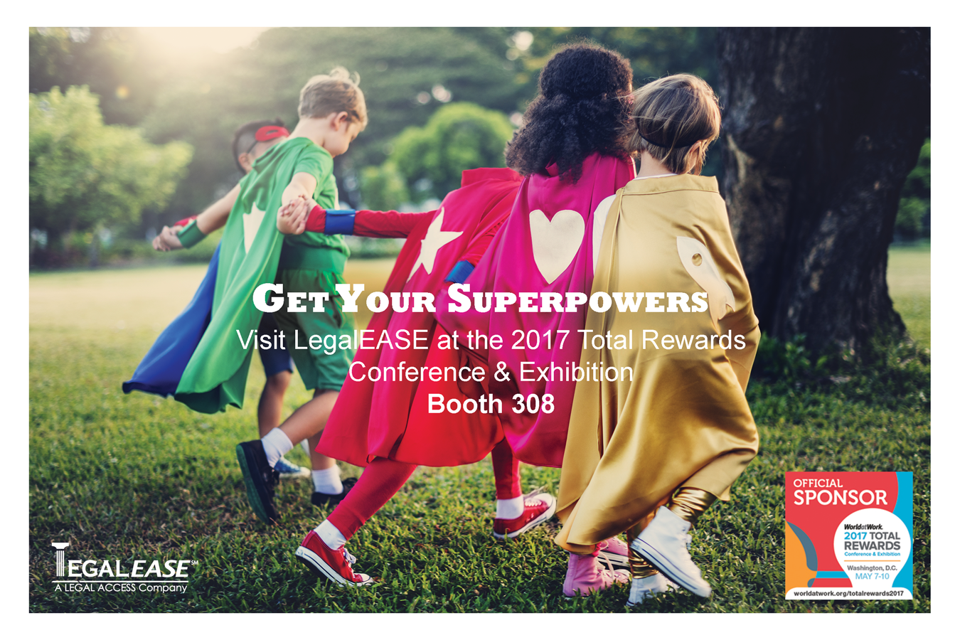 Get your superhero powers at booth 308!